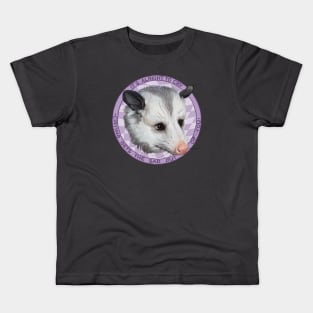 It's alright to cry // sad opossum Kids T-Shirt